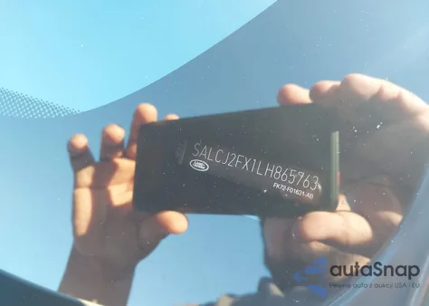 2020 Land Rover Discovery Sport S z USA, uszkodzony, nr VIN SALCJ2FX1LH865763